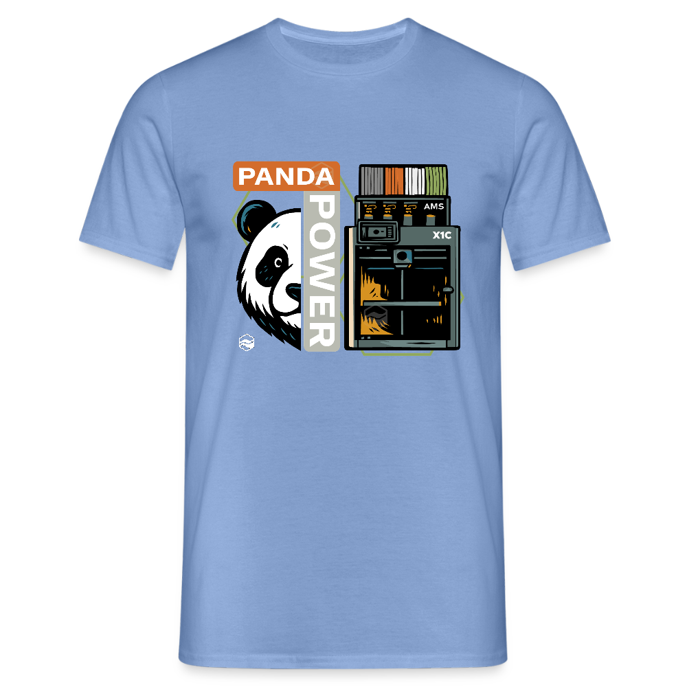 PANDA POWERWEAR – Built to Print X1C TShirt - carolina blue