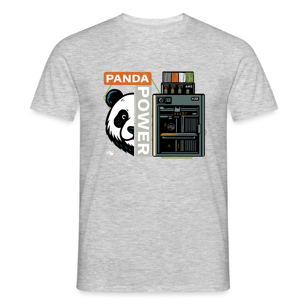 PANDA POWERWEAR – Built to Print - Grau meliert