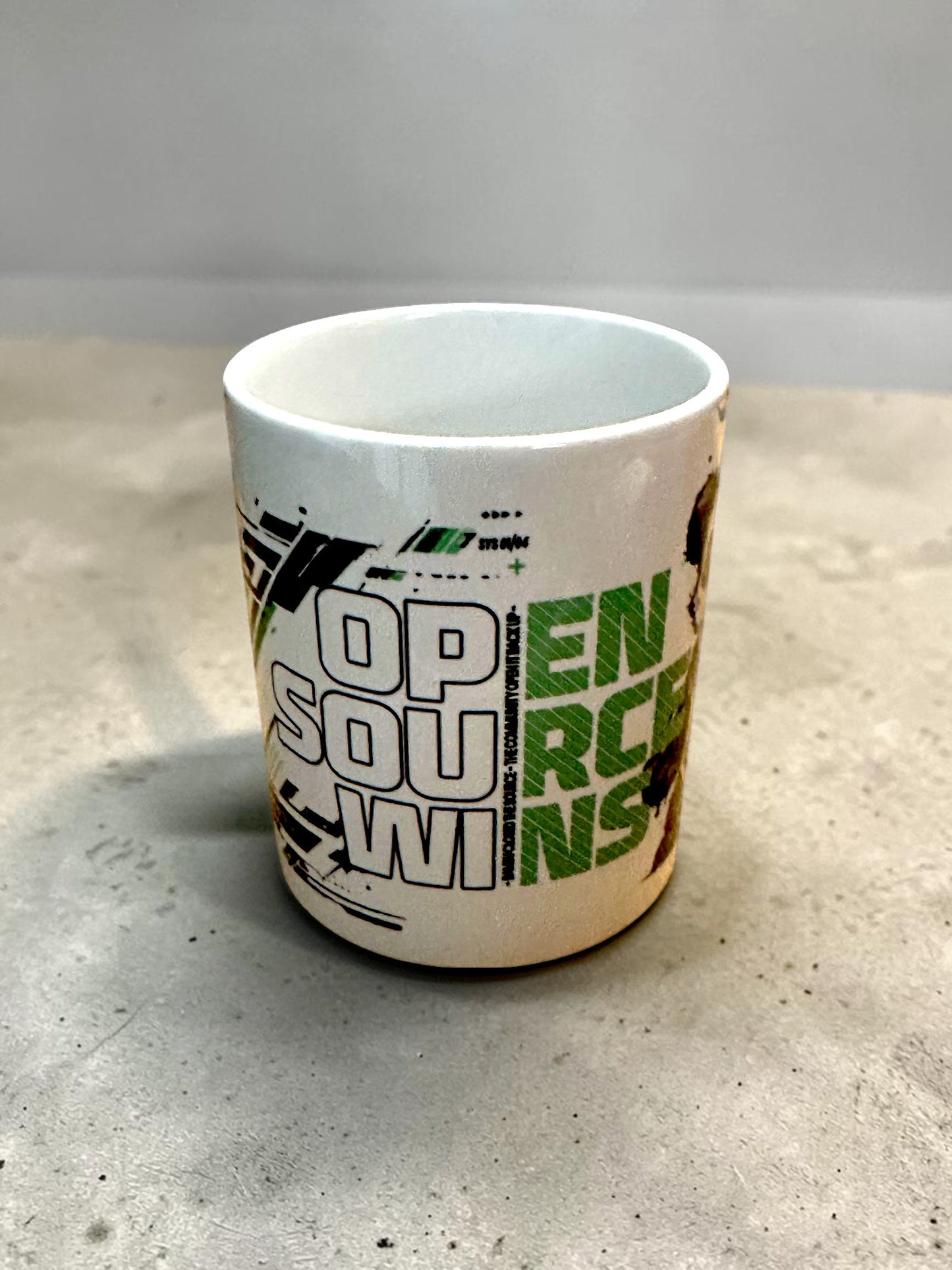 Open Source Wins Tasse – Panda Powerwear | Limitierte Edition (nur 100 Stück)