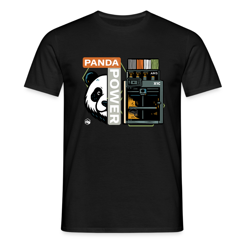PANDA POWERWEAR – Built to Print X1C TShirt - Schwarz