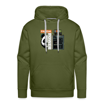 PANDA POWERWEAR – Built to Print H2D Premium Hoodie - Olivgrün