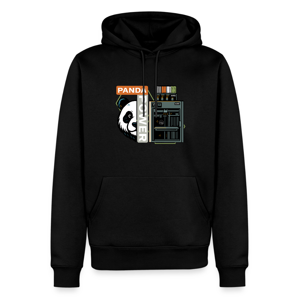 PANDA POWERWEAR – Built to Print H2D Premium Hoodie - Schwarz