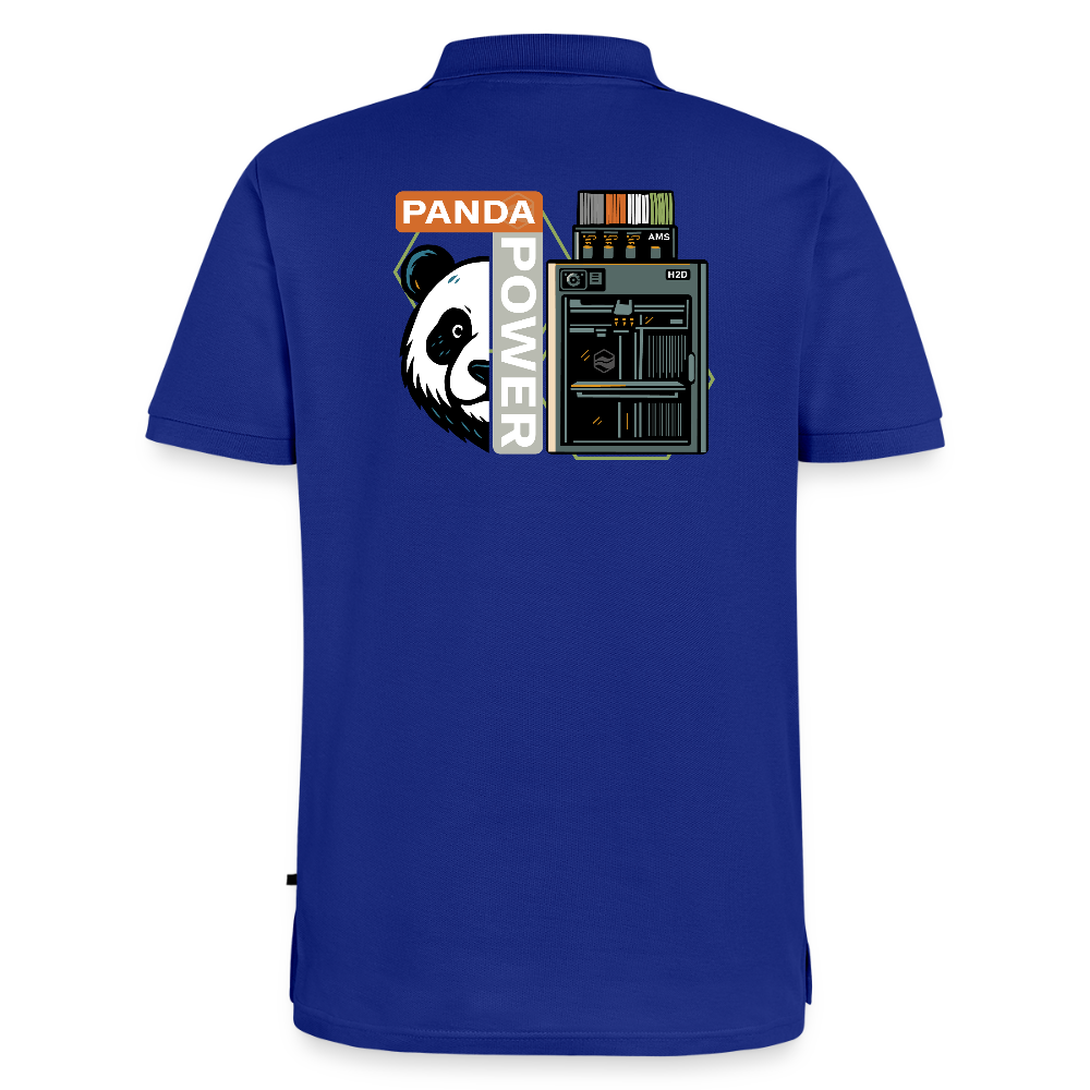 PANDA POWERWEAR – Built to Print H2D Polo Shirt - Royalblau