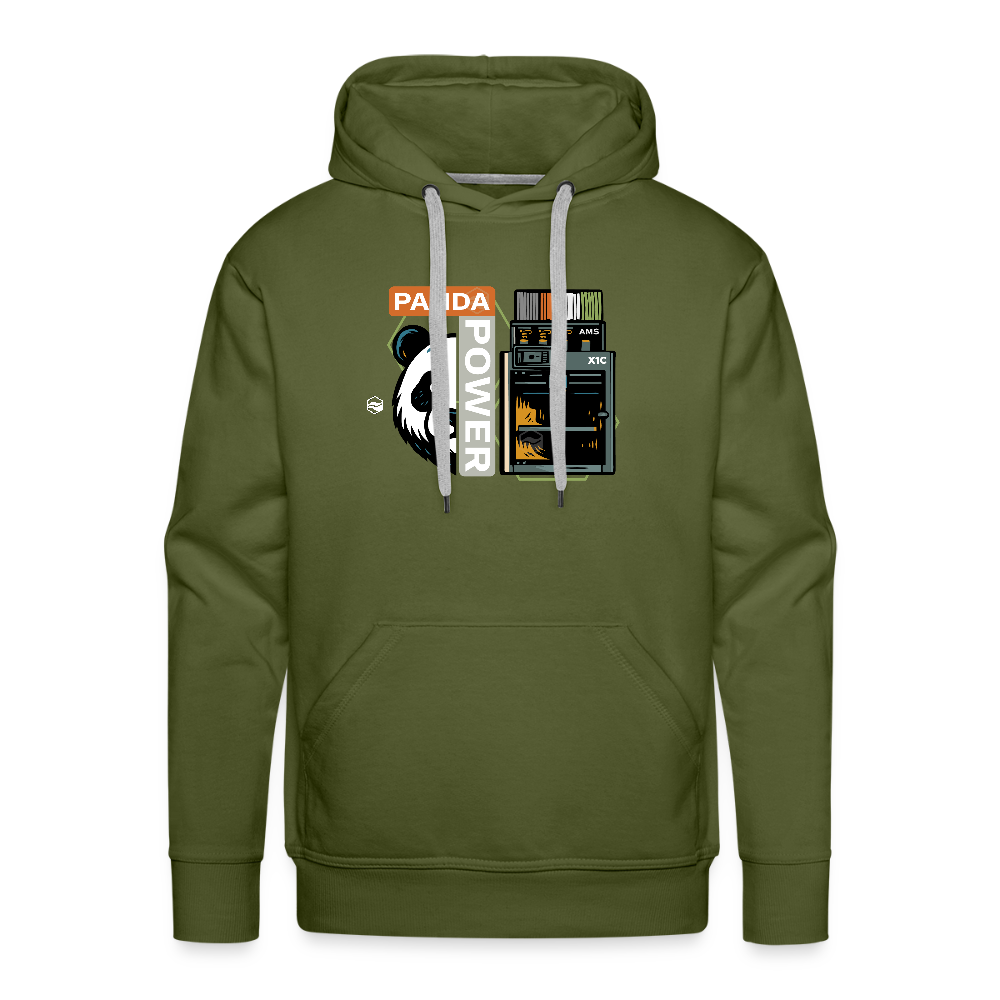 PANDA POWERWEAR – Built to Print X1C Premium Hoodie - Olivgrün