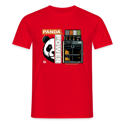 PANDA POWERWEAR – Built to Print X1C TShirt - Rot