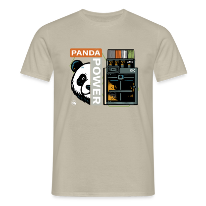 PANDA POWERWEAR – Built to Print X1C TShirt - Sandbeige
