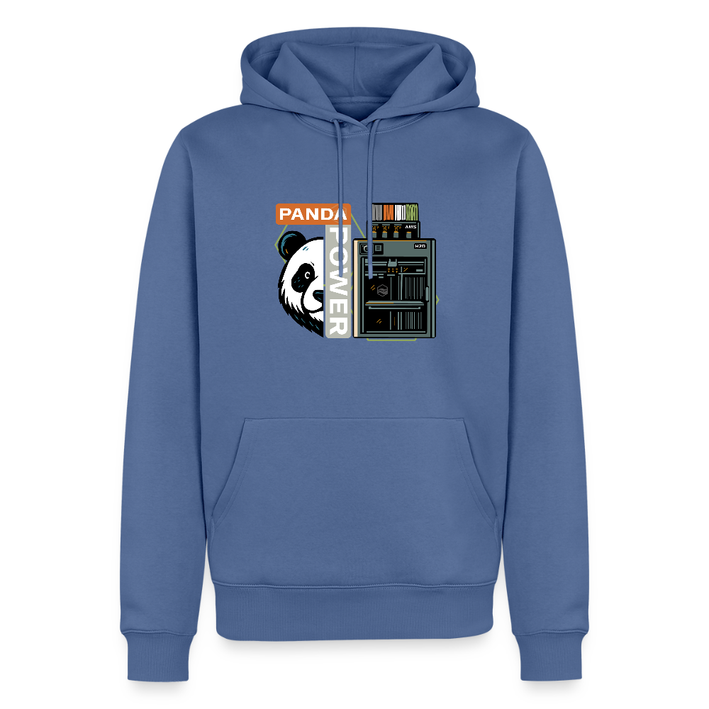 PANDA POWERWEAR – Built to Print H2D Premium Hoodie - Taubenblau