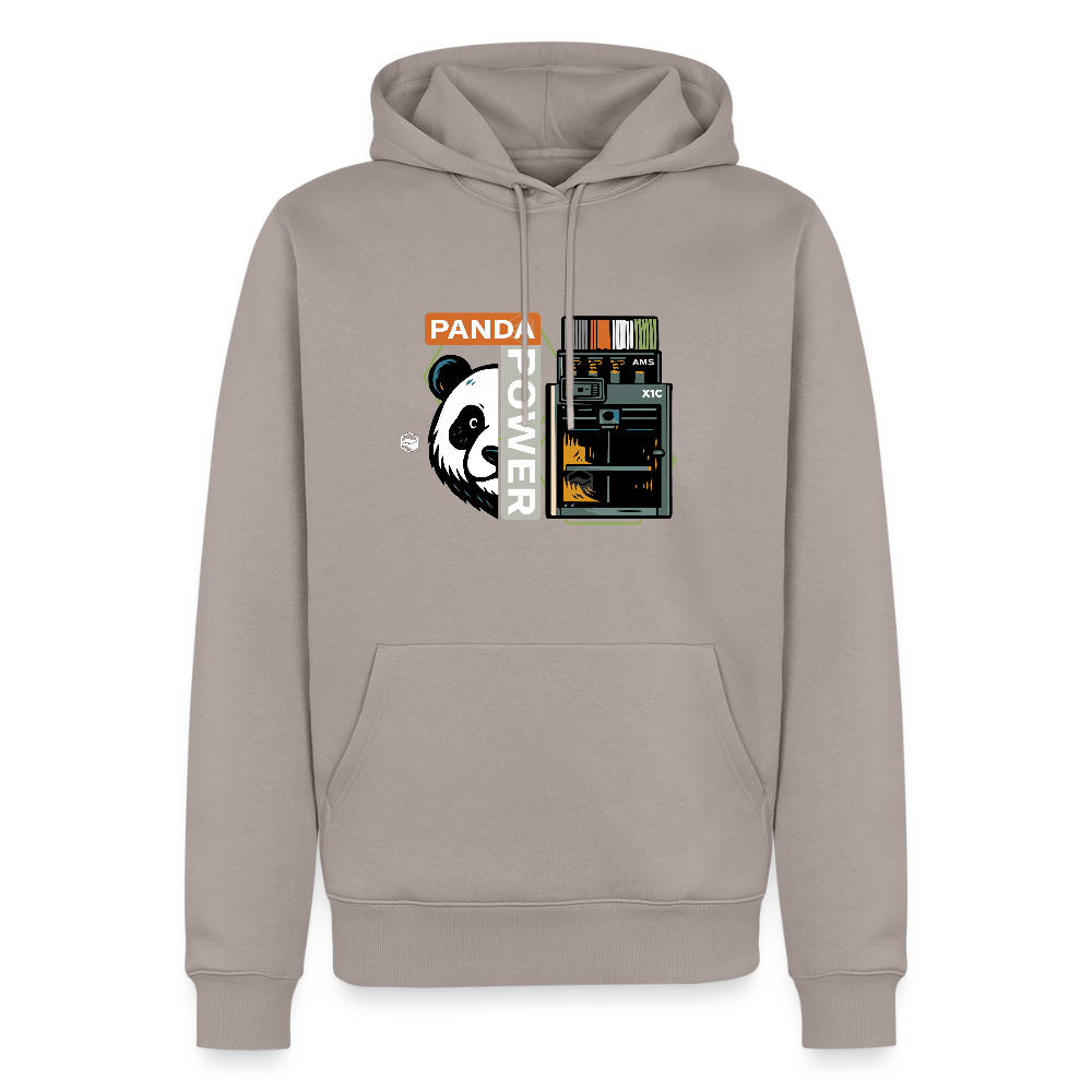 PANDA POWERWEAR – Built to Print X1C Premium Hoodie - Taupe