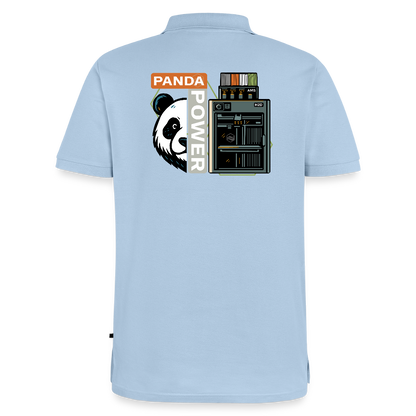 PANDA POWERWEAR – Built to Print H2D Polo Shirt - Hellblau