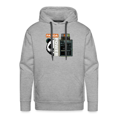 PANDA POWERWEAR – Built to Print H2D Premium Hoodie - Grau meliert