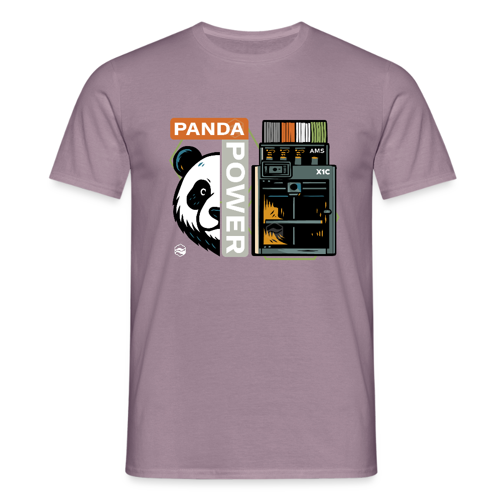 PANDA POWERWEAR – Built to Print X1C TShirt - Lilagrau 