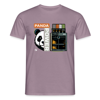 PANDA POWERWEAR – Built to Print X1C TShirt - Lilagrau 