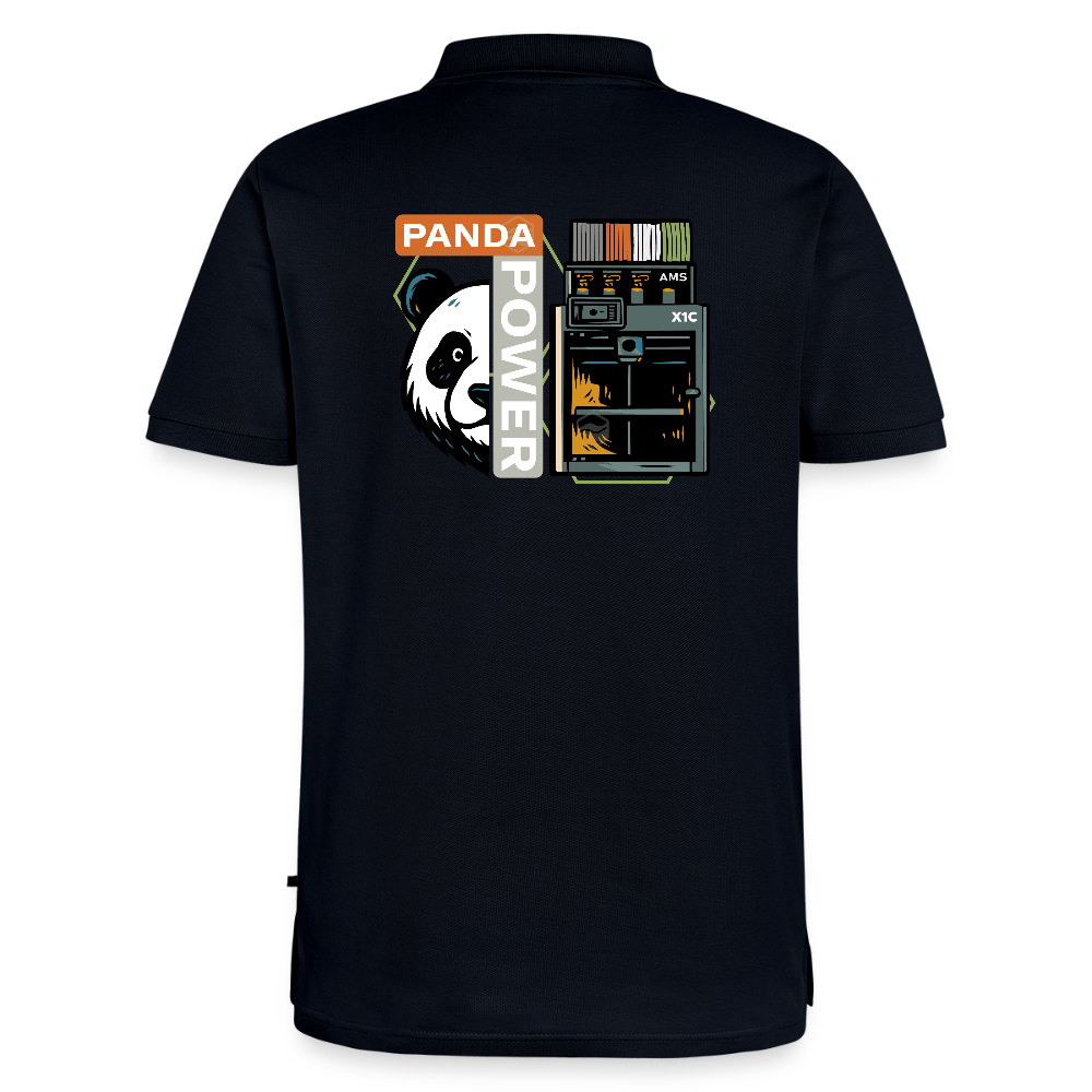 PANDA POWERWEAR – Built to Print X1C Polo Shirt - Navy