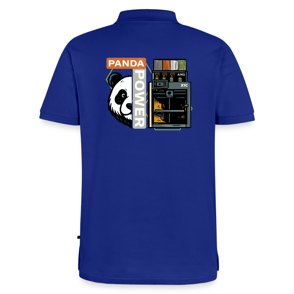 PANDA POWERWEAR – Built to Print X1C Polo Shirt - Royalblau