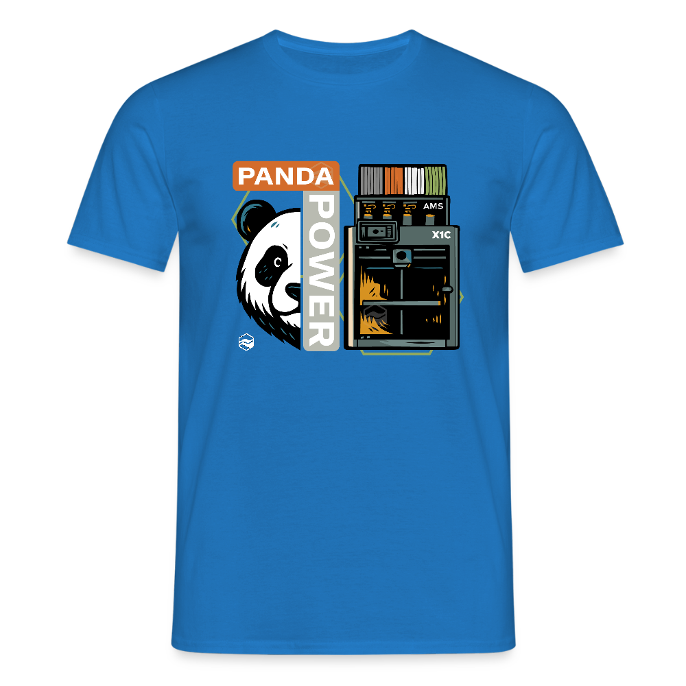 PANDA POWERWEAR – Built to Print X1C TShirt - Royalblau