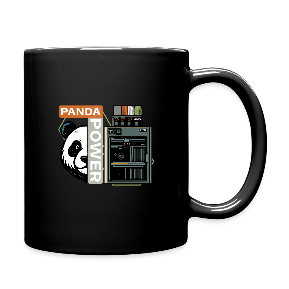 PANDA POWERWEAR – Built to Print H2D - Tasse V2 - Schwarz