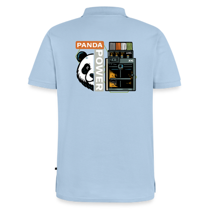 PANDA POWERWEAR – Built to Print X1C Polo Shirt - Hellblau