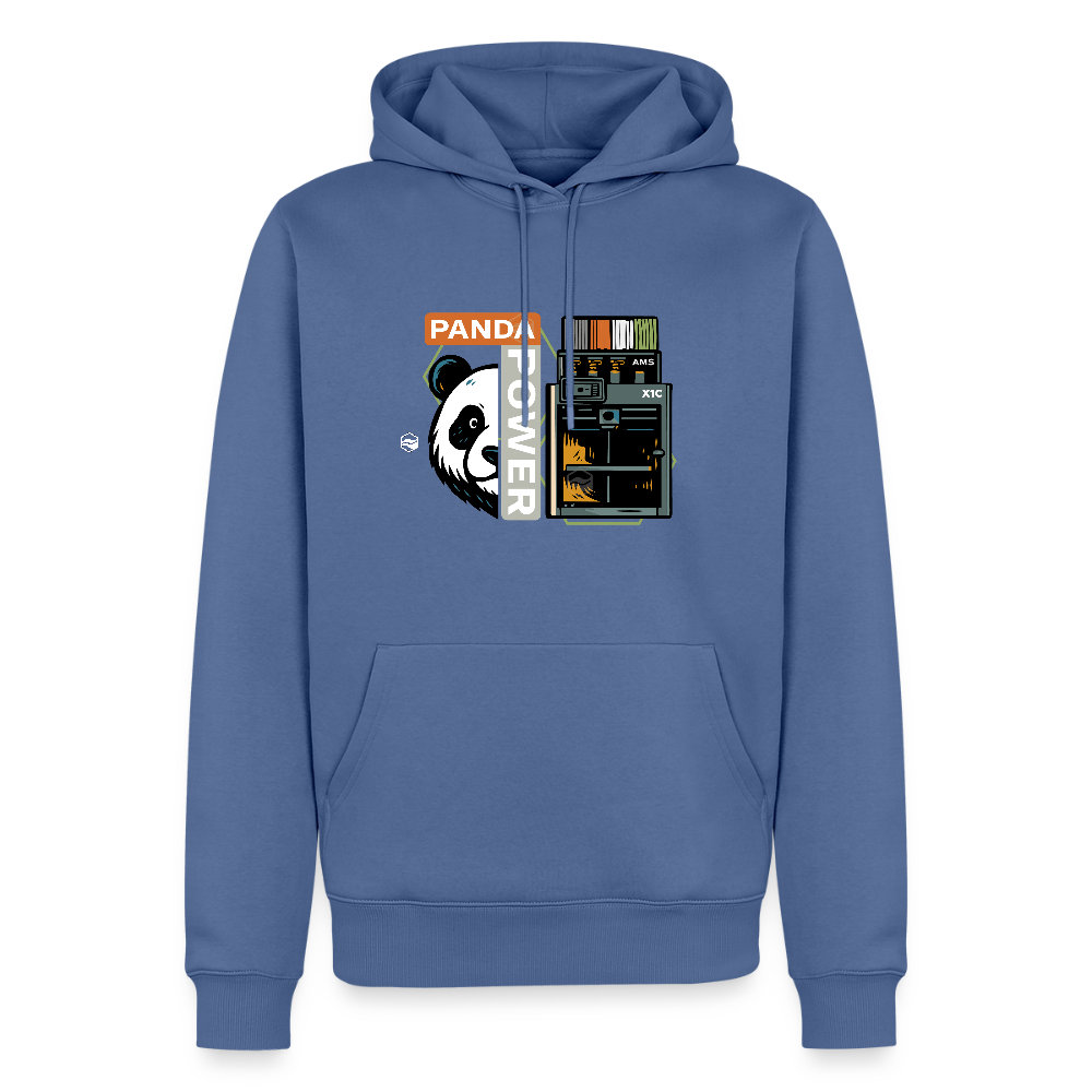 PANDA POWERWEAR – Built to Print X1C Premium Hoodie - Taubenblau
