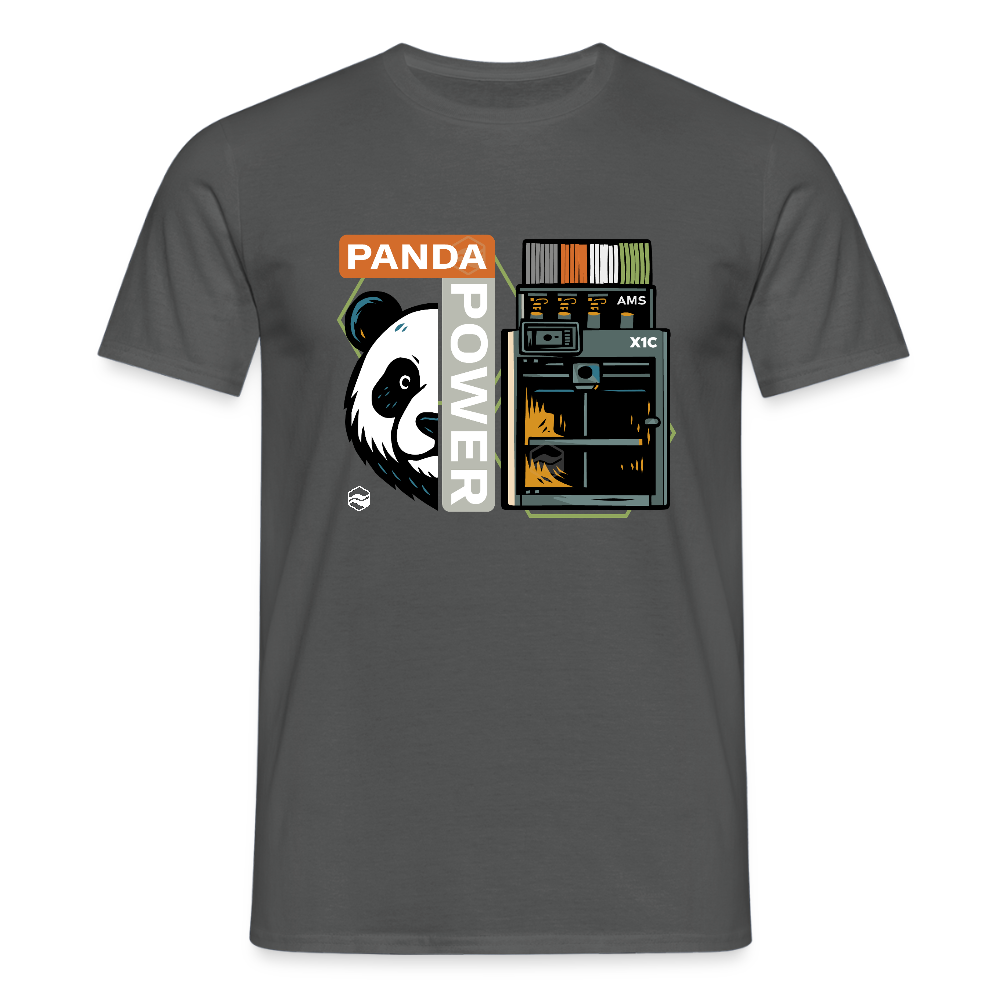 PANDA POWERWEAR – Built to Print X1C TShirt - Anthrazit