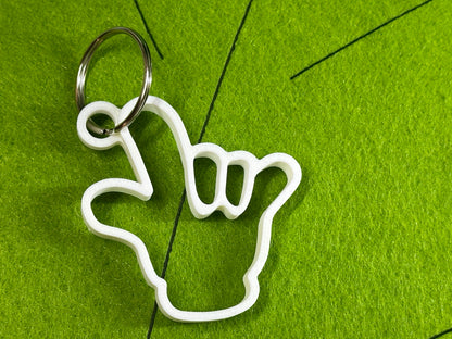 Hand "I Love You" Schlüsselanhänger