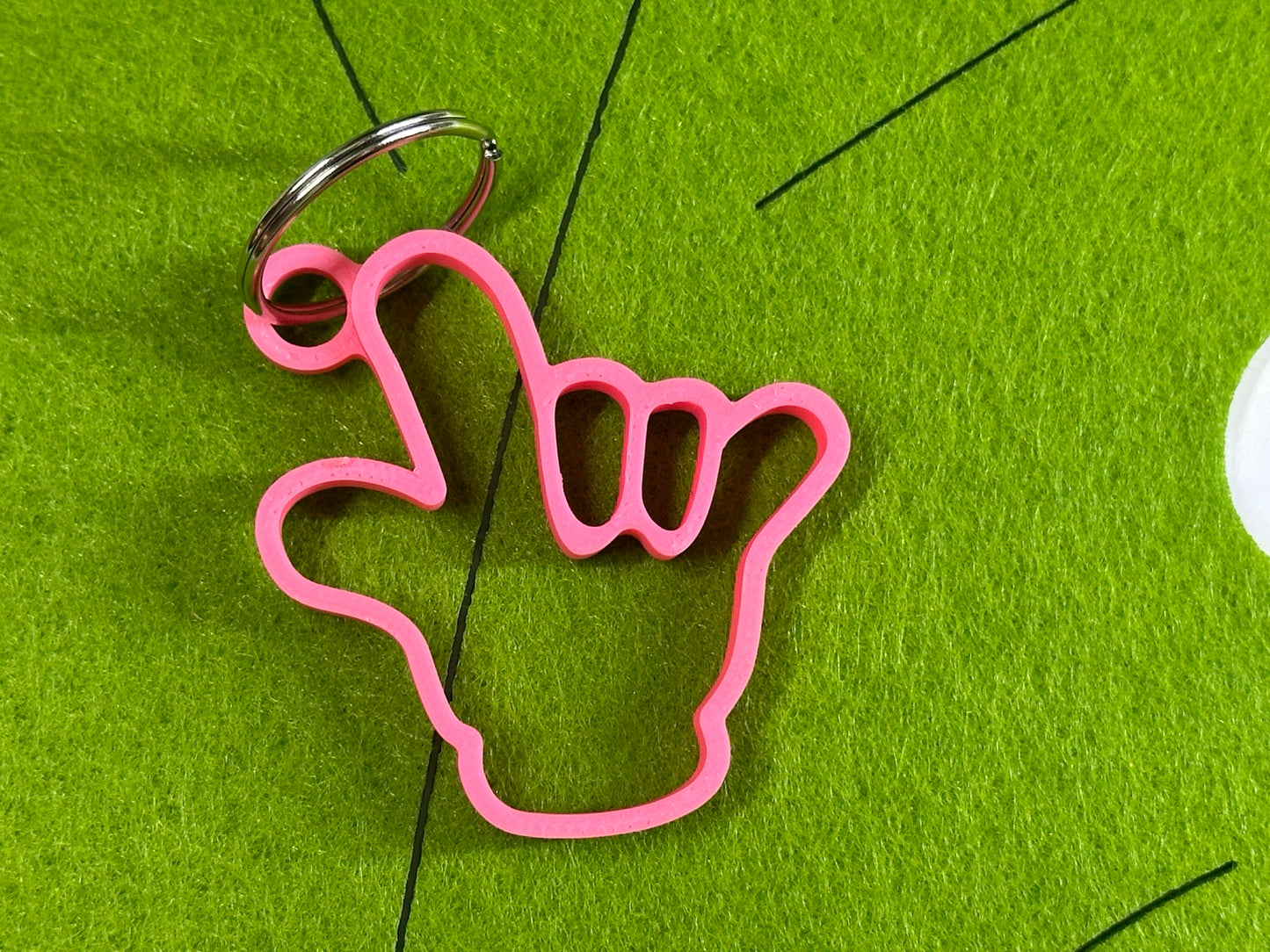 Hand "I Love You" Schlüsselanhänger