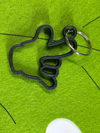 Hand "I Love You" Schlüsselanhänger